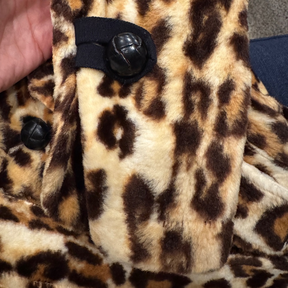 Lamb by Gwen Stefani leopard faux fur coat - Picture 10 of 10